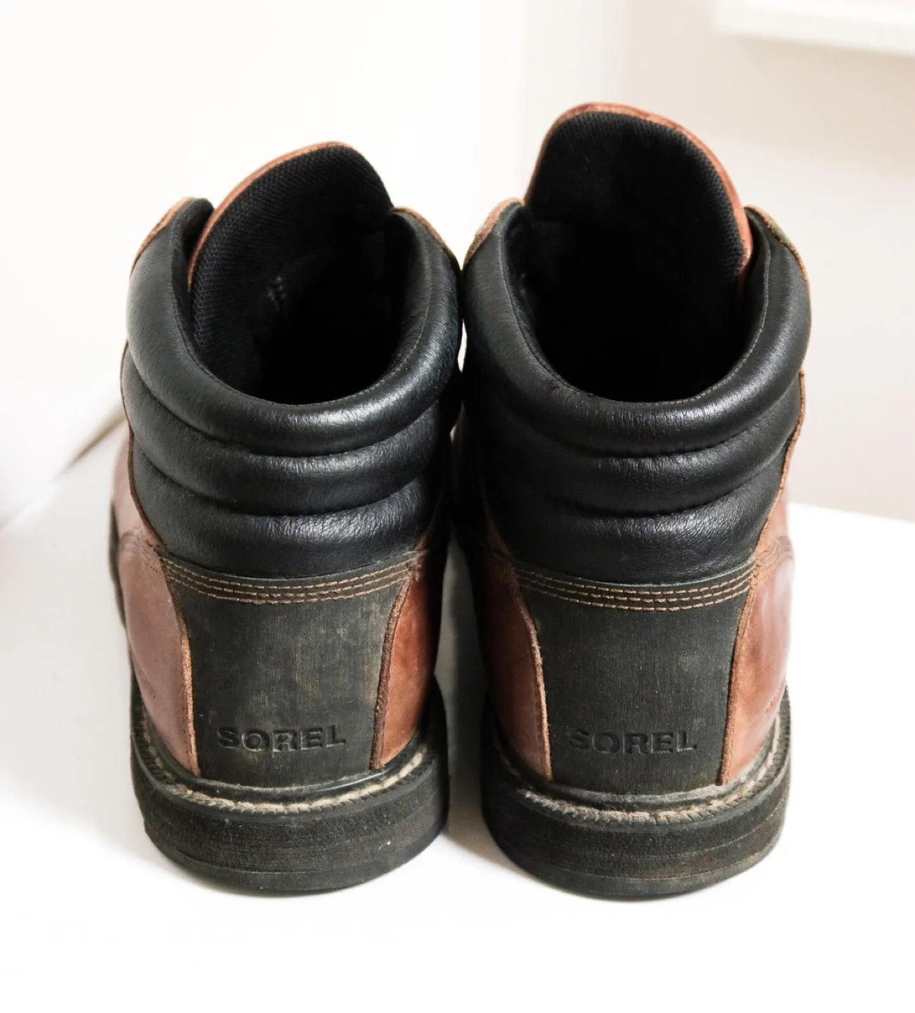 Sorel Brown Leather Hiking Boots image indicator(5)
