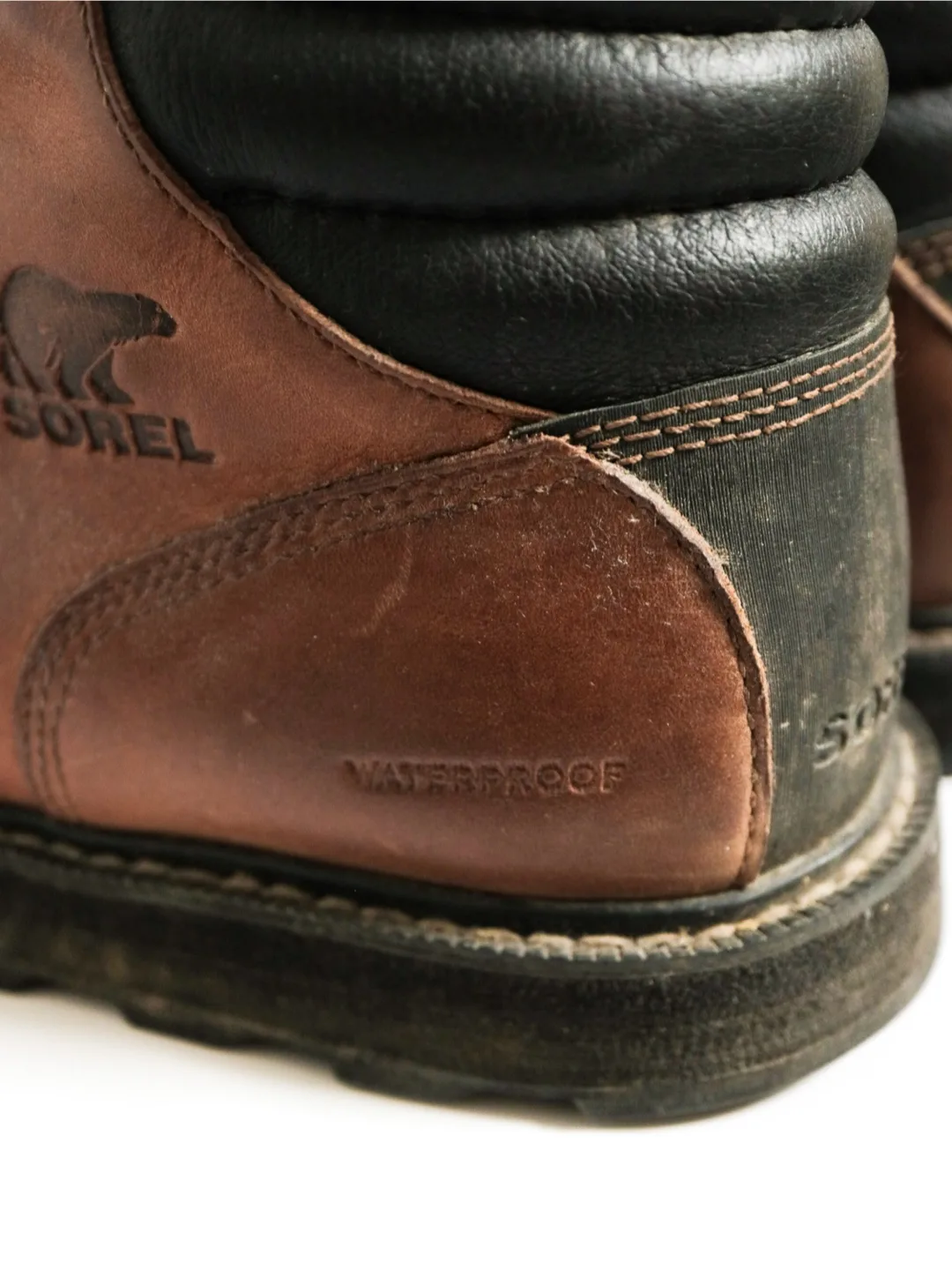 Sorel Brown Leather Hiking Boots image indicator(7)