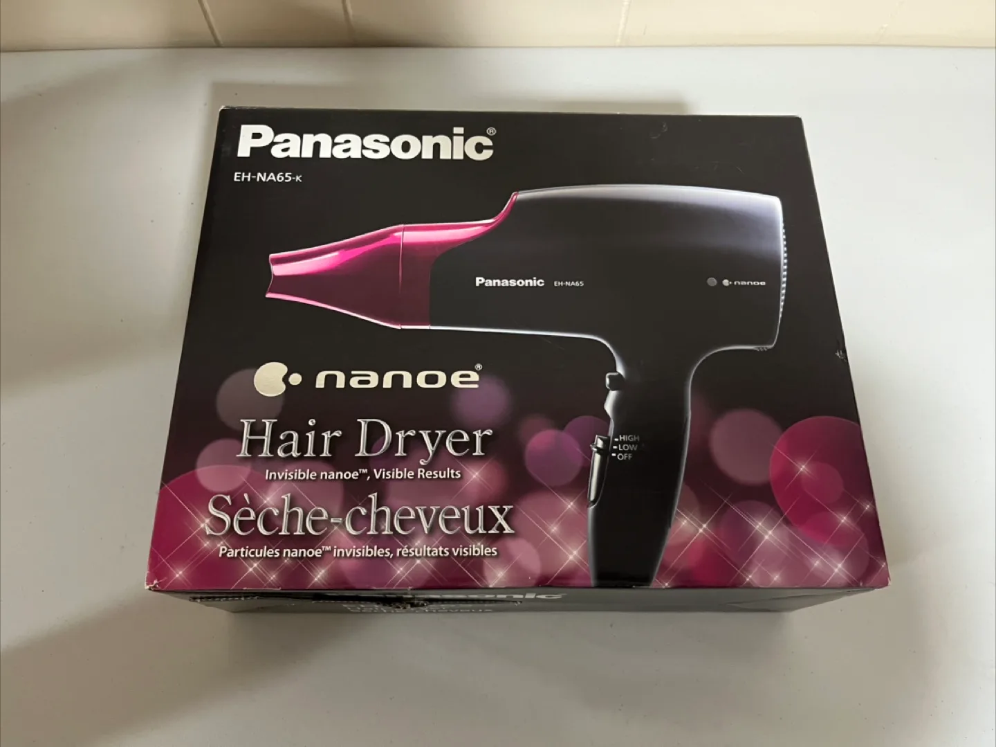 Panasonic EH-NA65-K nanoe Hair Dryer - New in Box! thumbnail