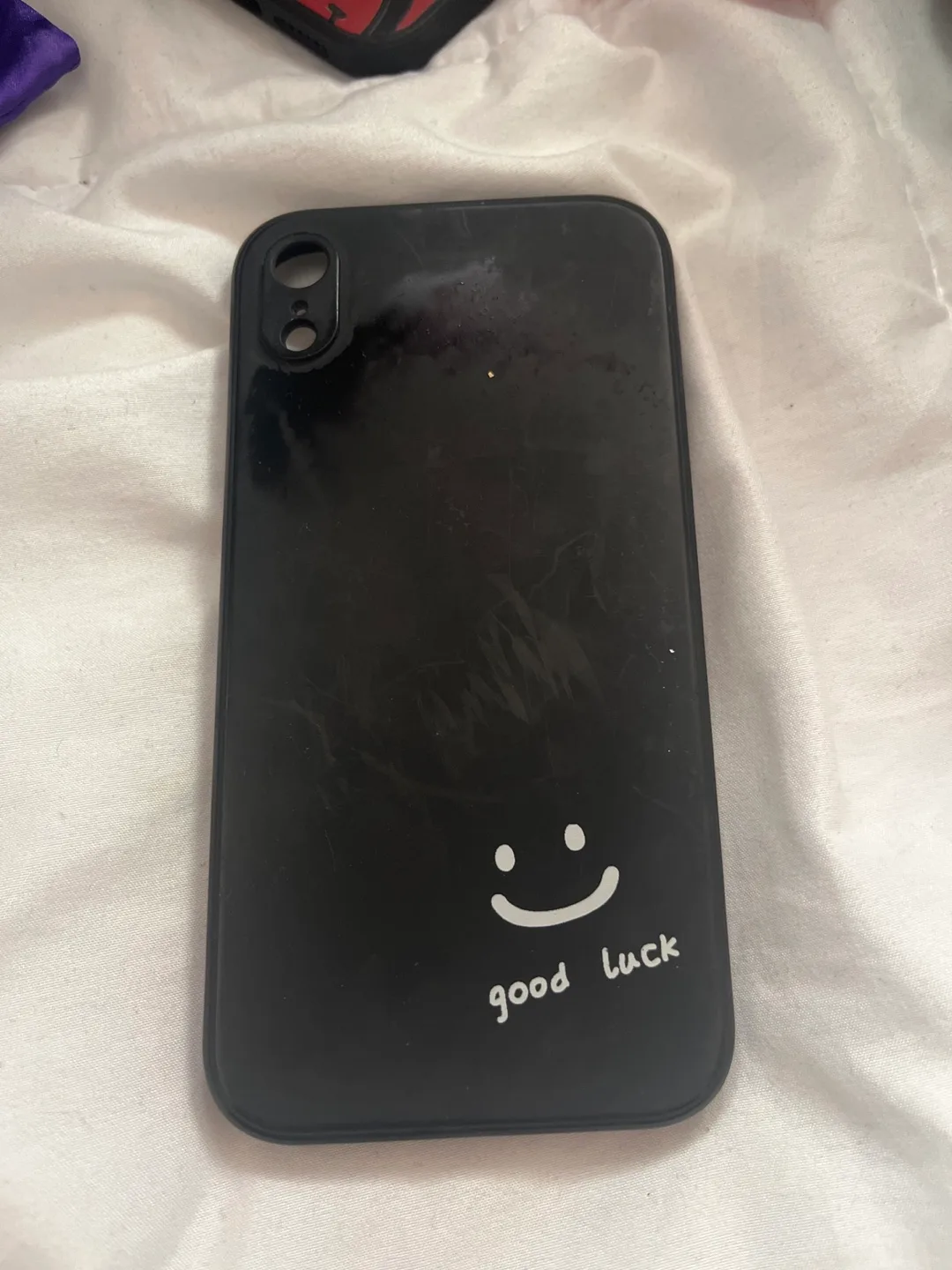 Black iPhone XR Case - Good Luck thumbnail