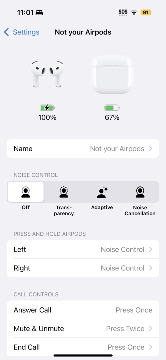 Apple AirPods 4 with Active Noise Cancellation - photo 5