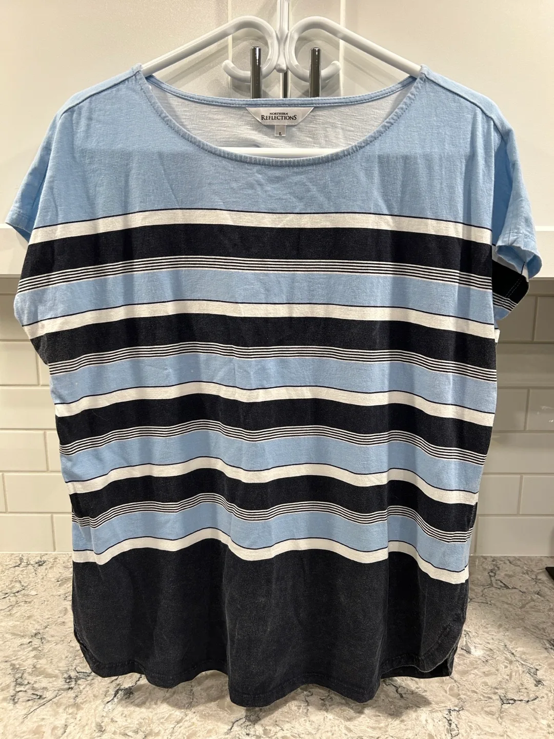 Women’s Causal Striped T-Shirt thumbnail
