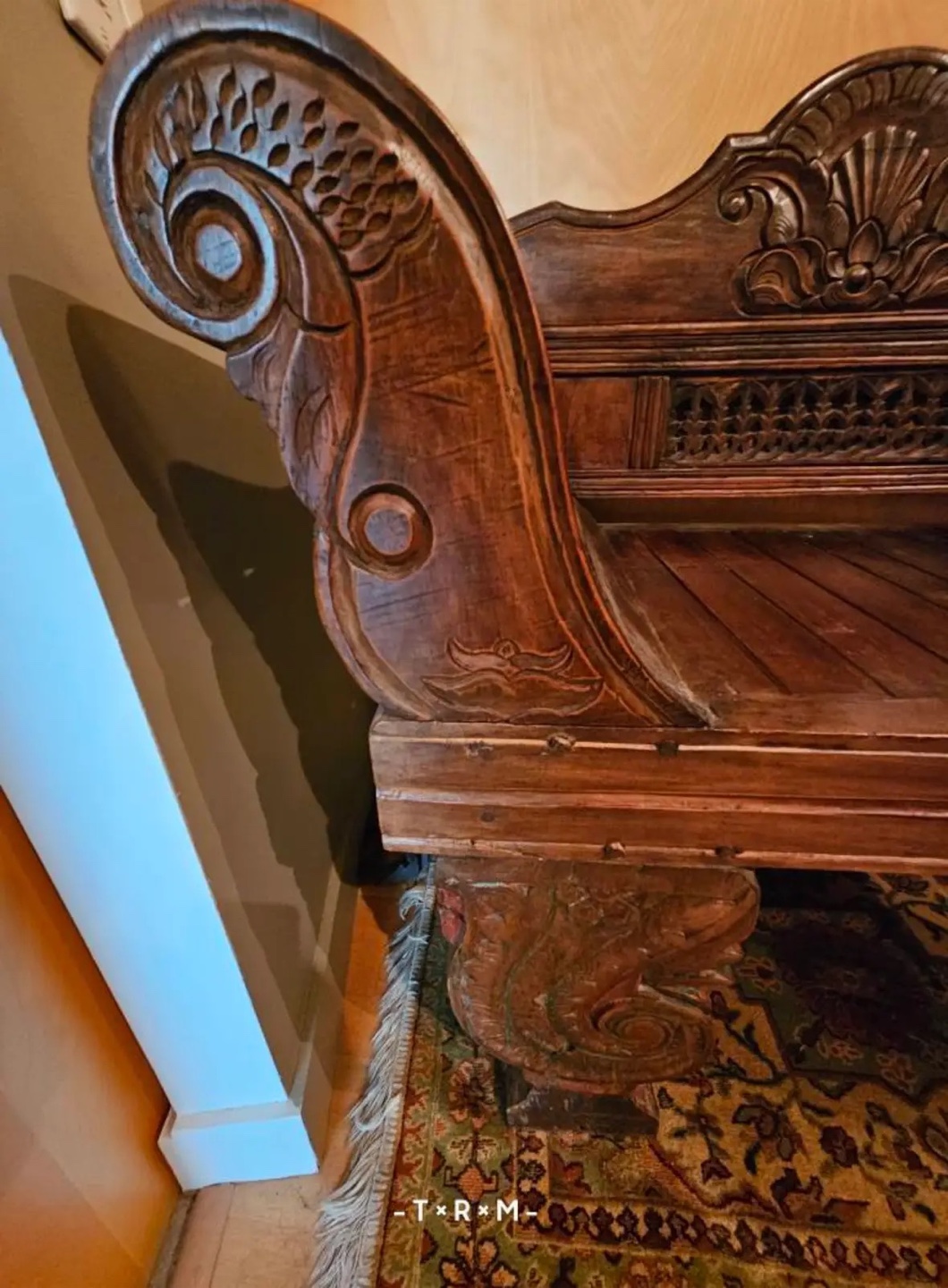 Cambodian Wooden chair - photo 3