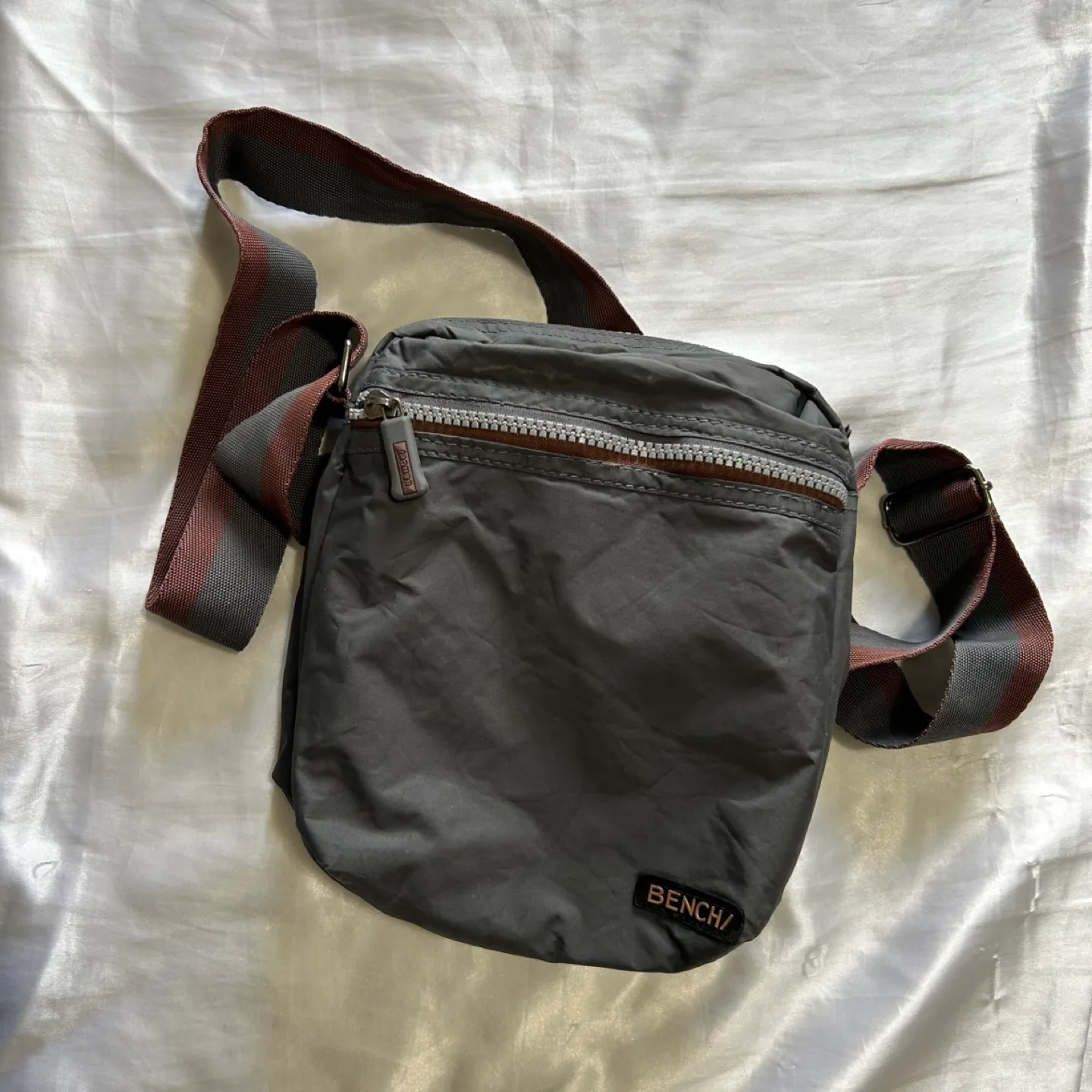 Bench Gray Crossbody Bag