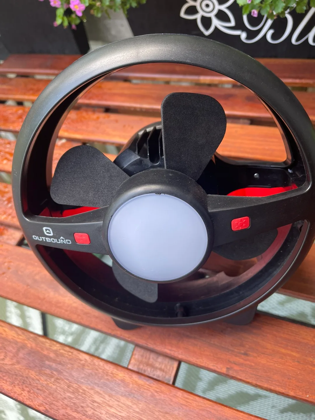 Outbound Portable Fan with LED Light thumbnail