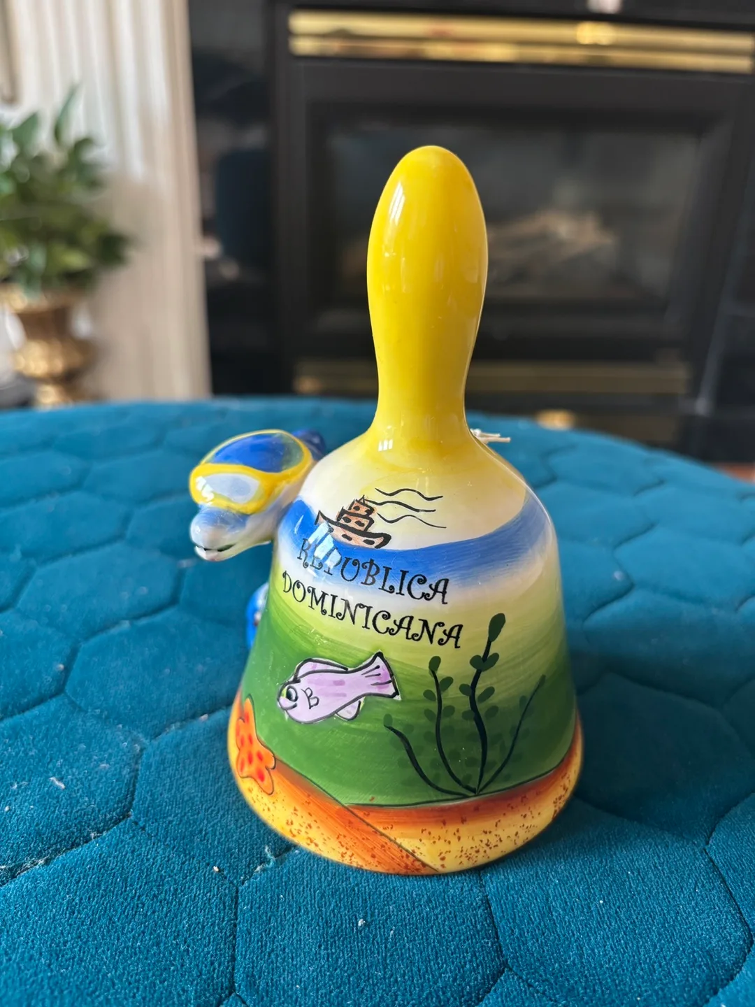 Dominican Republic Souvenir Bell thumbnail