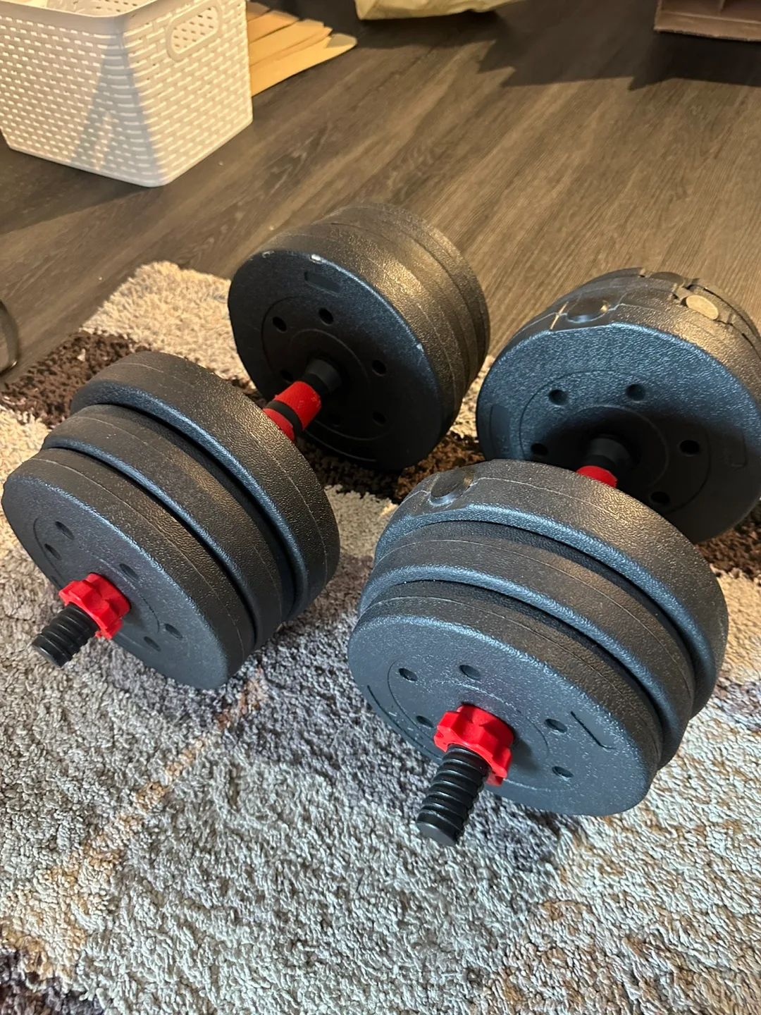 Adjustable Dumbbell Set - 2.5kg, 1.25kg, 2kg Weights image indicator(2)