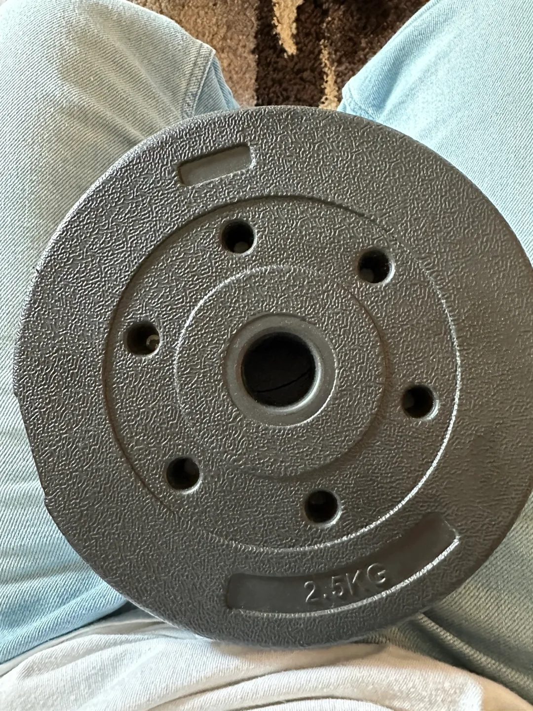 Adjustable Dumbbell Set - 2.5kg, 1.25kg, 2kg Weights image indicator(3)