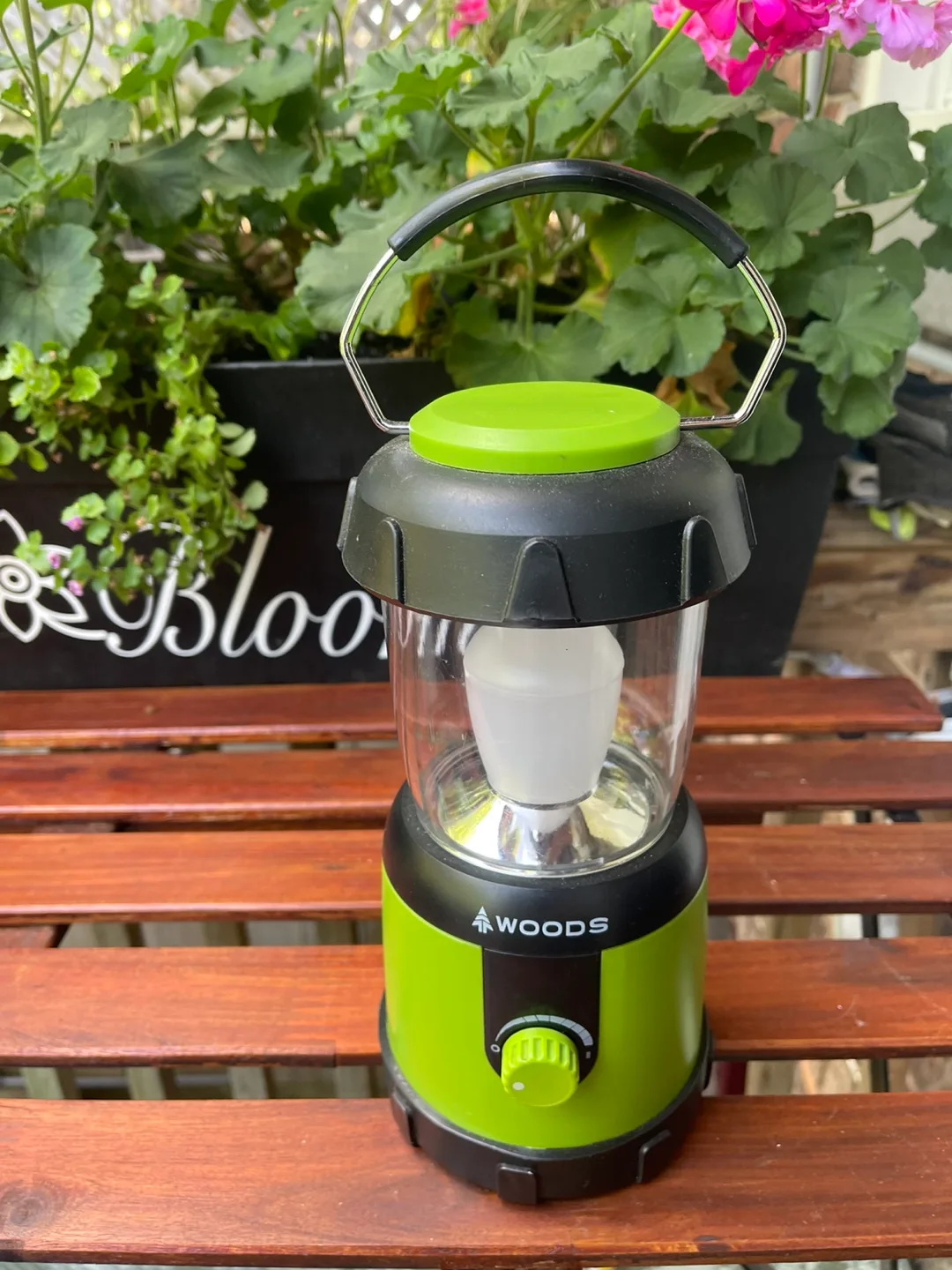 Woods LED Camping Lantern - Green thumbnail