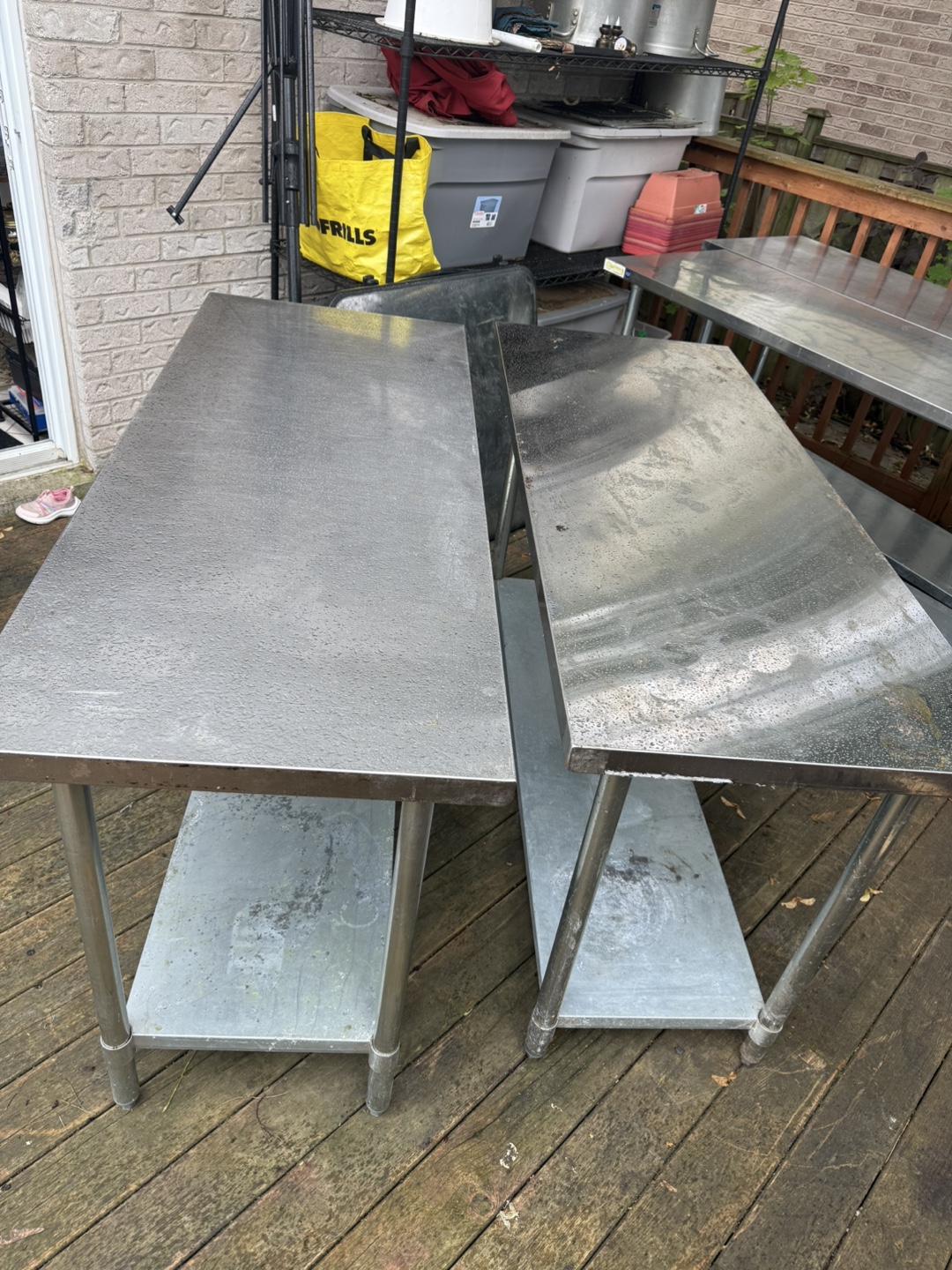Stainless Steel Commercial Work Tables - photo 2