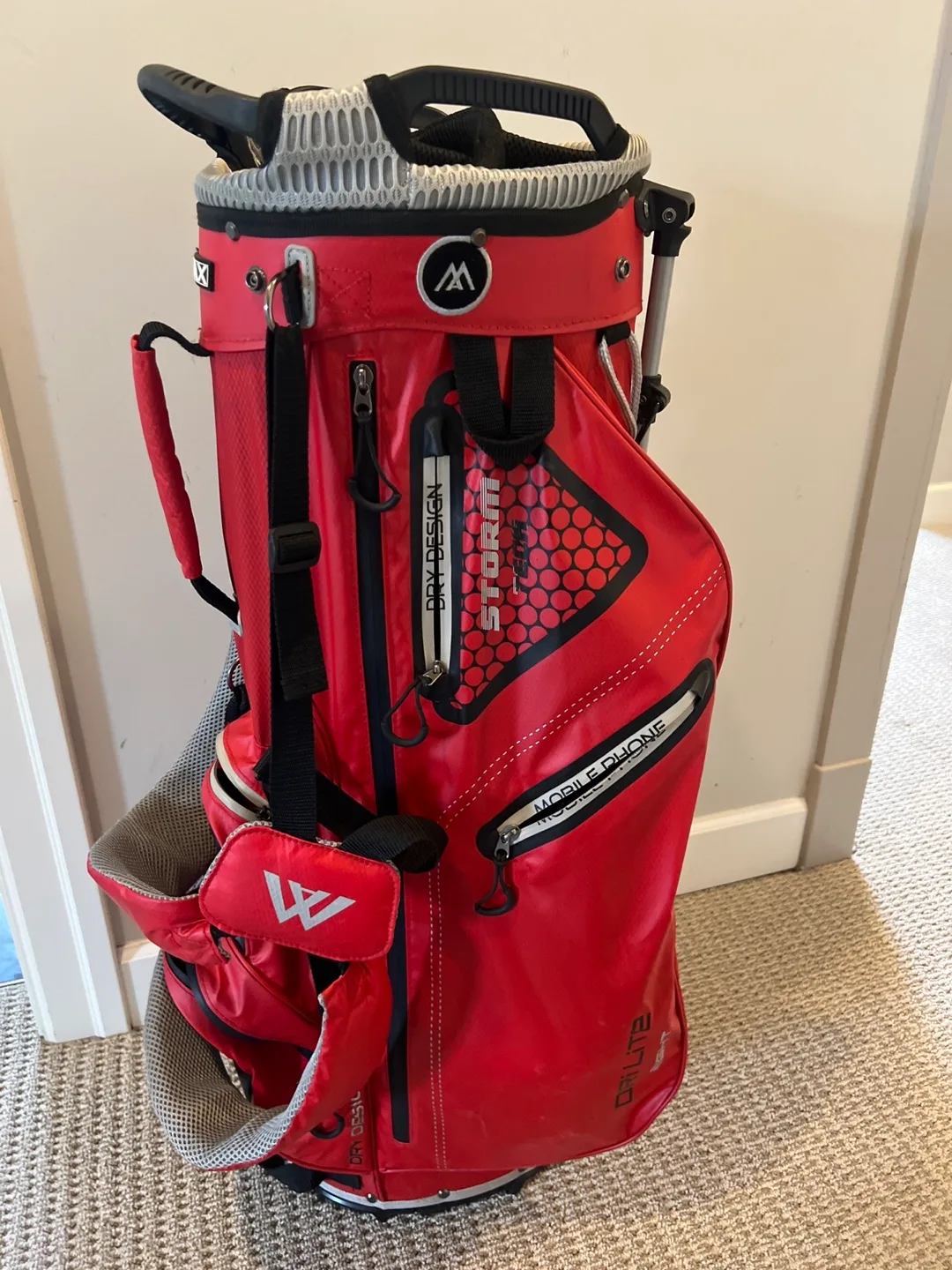 Big Max Red Golf Stand Bag thumbnail