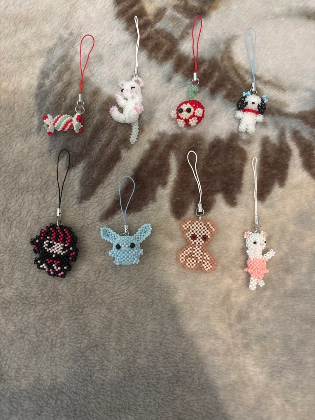 Handmade Beaded Animal Charms thumbnail