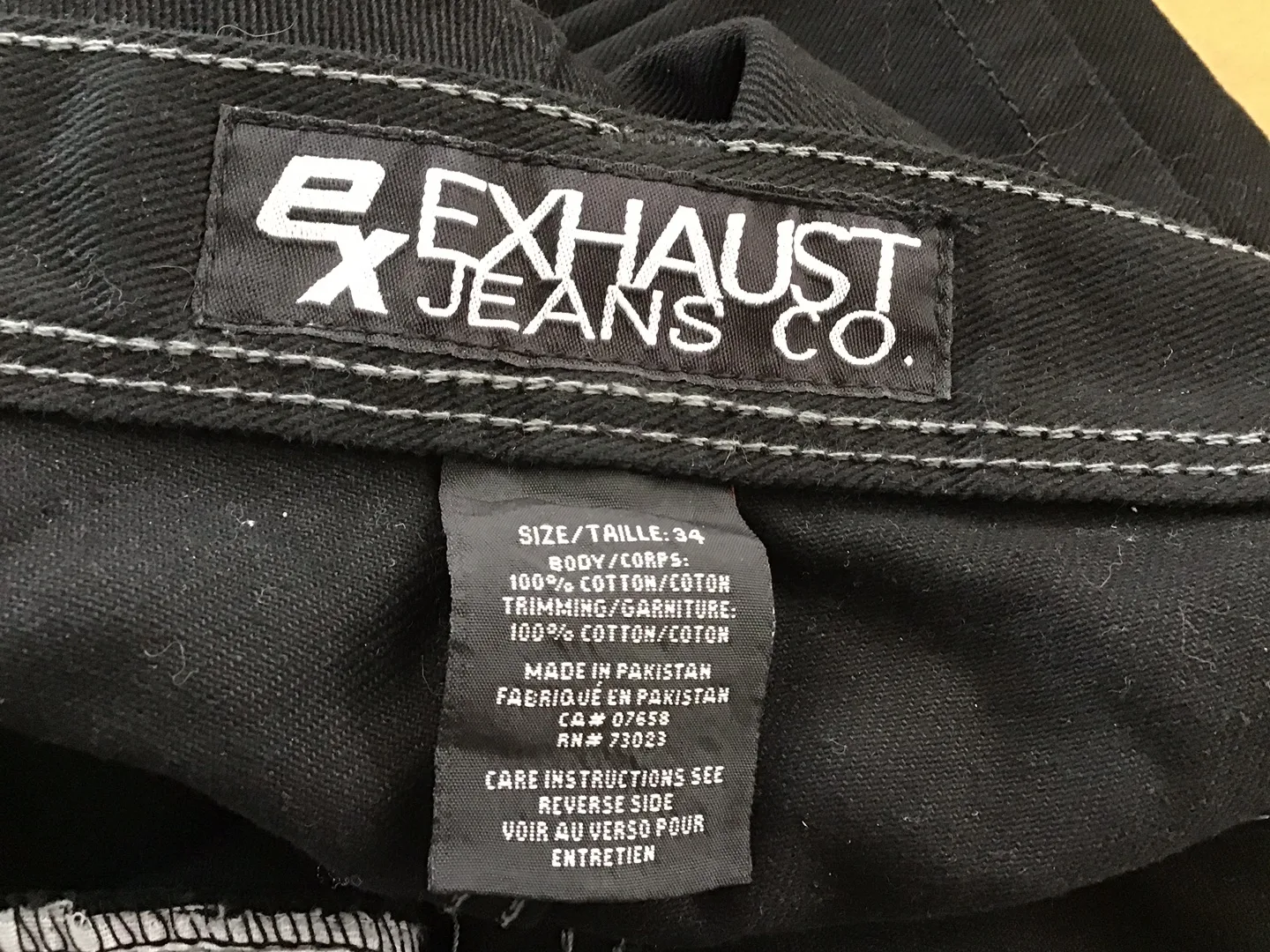 Exhaust Jeans Co. - Size 34 thumbnail