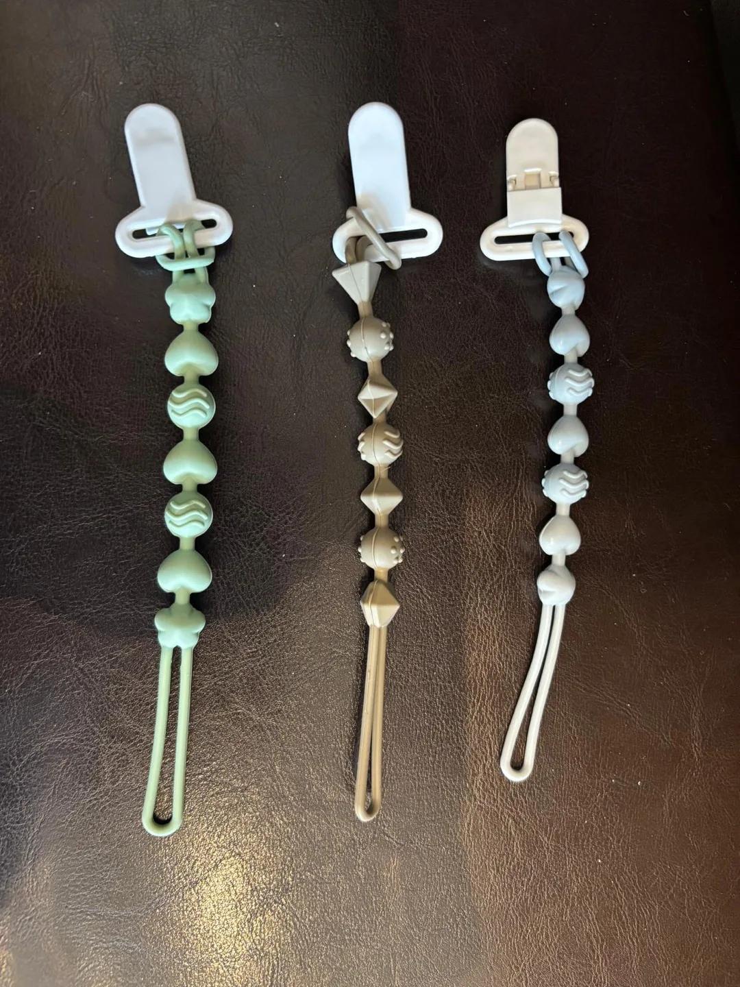 Pacifier Clips (Set of 3) thumbnail