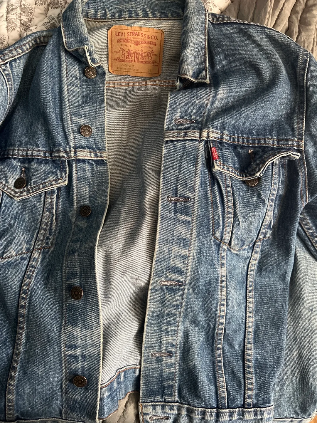 Levi Strauss & Co. Denim Jacket - Size 38 thumbnail