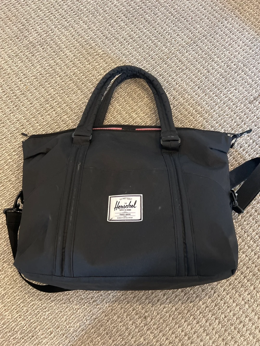 Herschel Black Tote Bag thumbnail