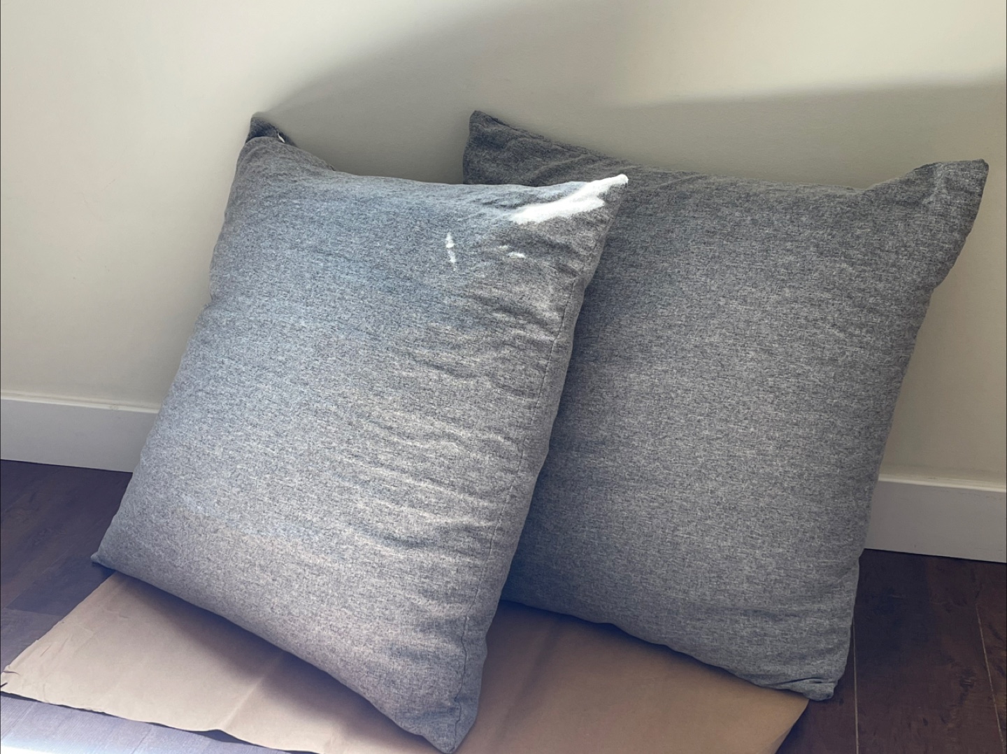 Utopia Bedding Grey Throw Pillows 26" x 26"