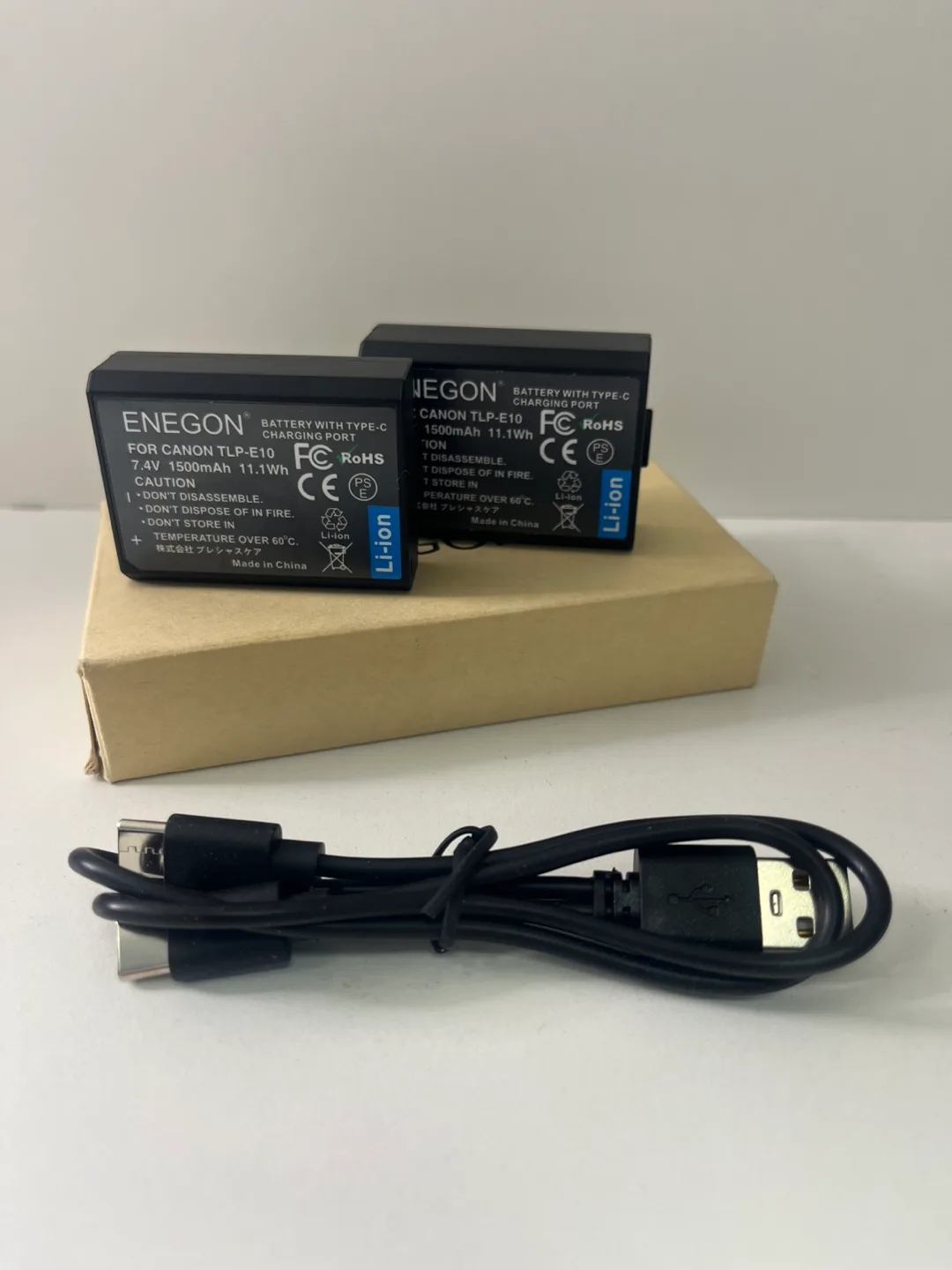 Battery 1500mAh for Canon EOS 4000D 2000D 1300D 1200D 1100D thumbnail
