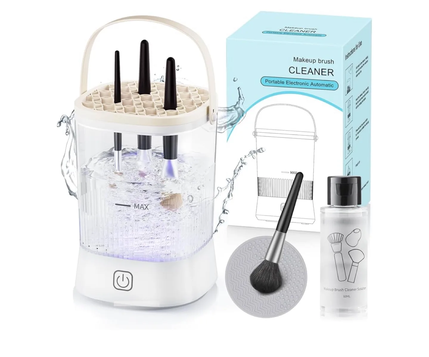 Makeup Brush Cleaner - Portable Electronic Automatic thumbnail