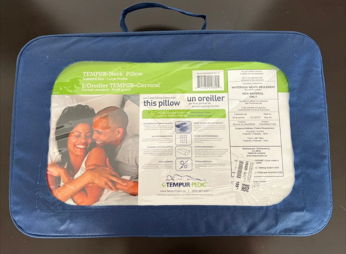 Tempur-Pedic Tempur-Neck Pillow - Large Profile image indicator(5)