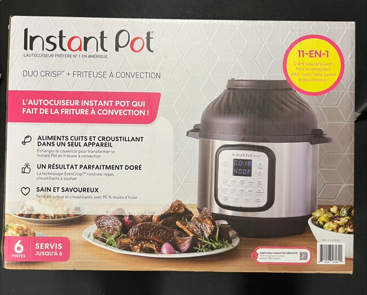 Instant Pot Duo Crisp 11-in-1 thumbnail