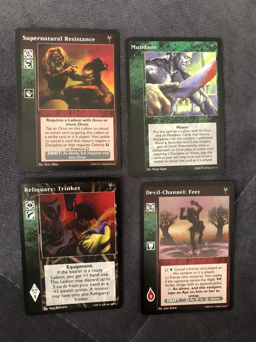 Vampire: The Eternal Struggle (VTES) Cards thumbnail