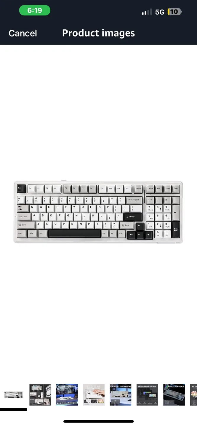 Aula F99 Wireless Mechanical Keyboard Nimbus V3 #1111-17 thumbnail