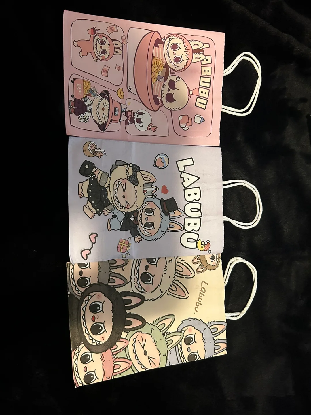Labubu Paper Gift Bags - Set of 3 thumbnail