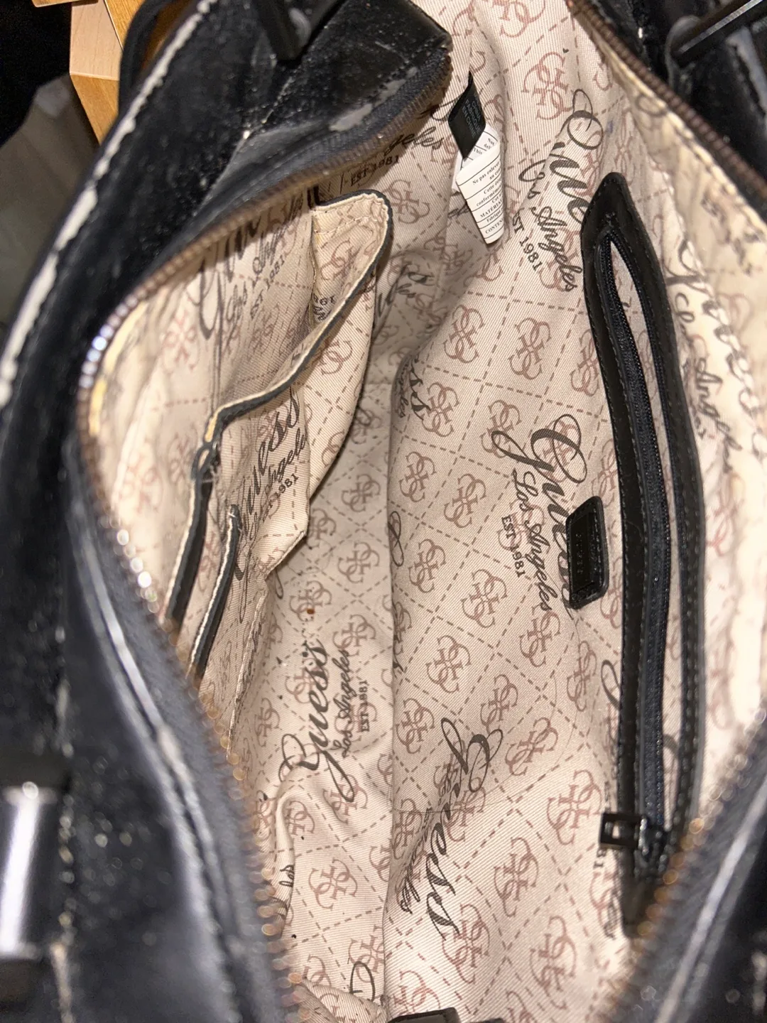 Guess Black Tote Bag image indicator(2)