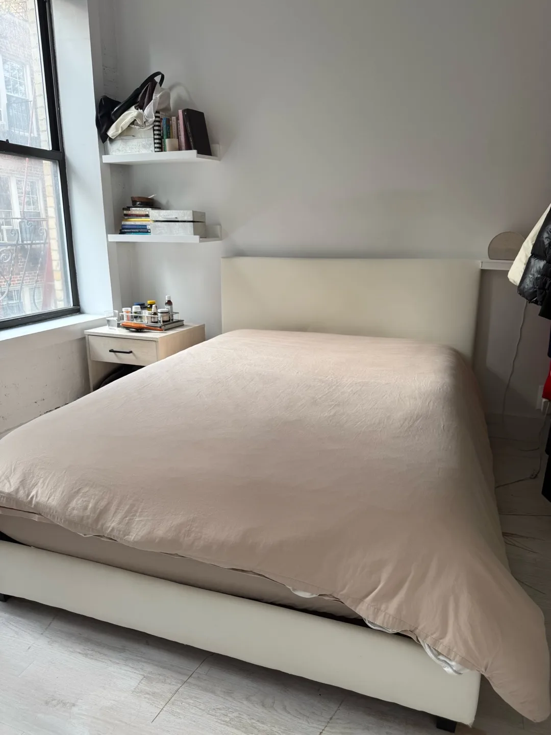 Full West Elm Faux Bed + Casper Wave Hybrid Mattress thumbnail