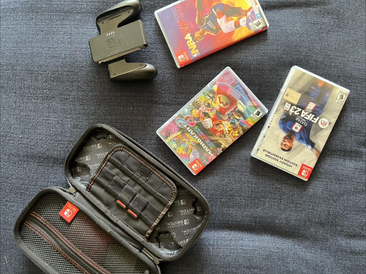 Nintendo Switch OLED Model + Games & Accessories - photo 3