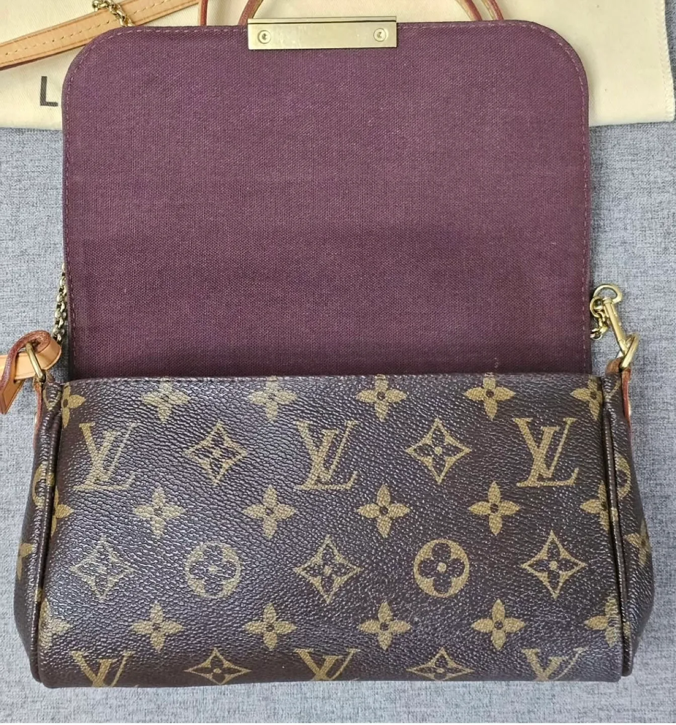 MOST AFFORDABLE LV Monogram Favorite PM crossbody/shoulder bag image indicator(4)