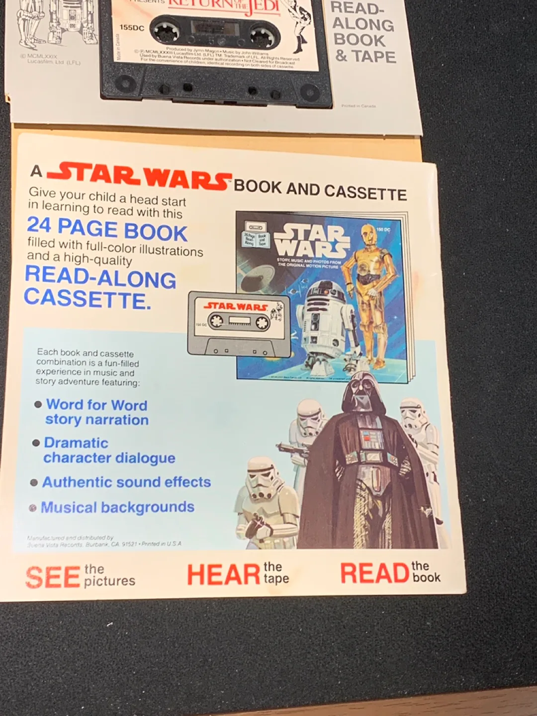 Star Wars: Return of the Jedi Read-Along Storybook and Tape. image indicator(4)
