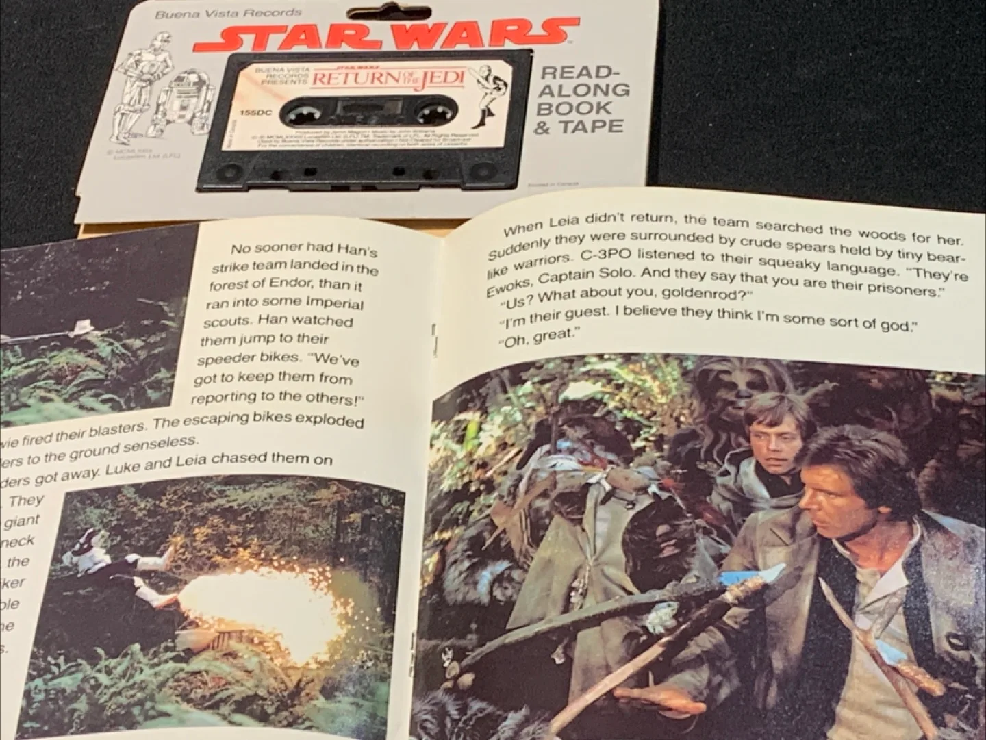 Star Wars: Return of the Jedi Read-Along Storybook and Tape. image indicator(6)
