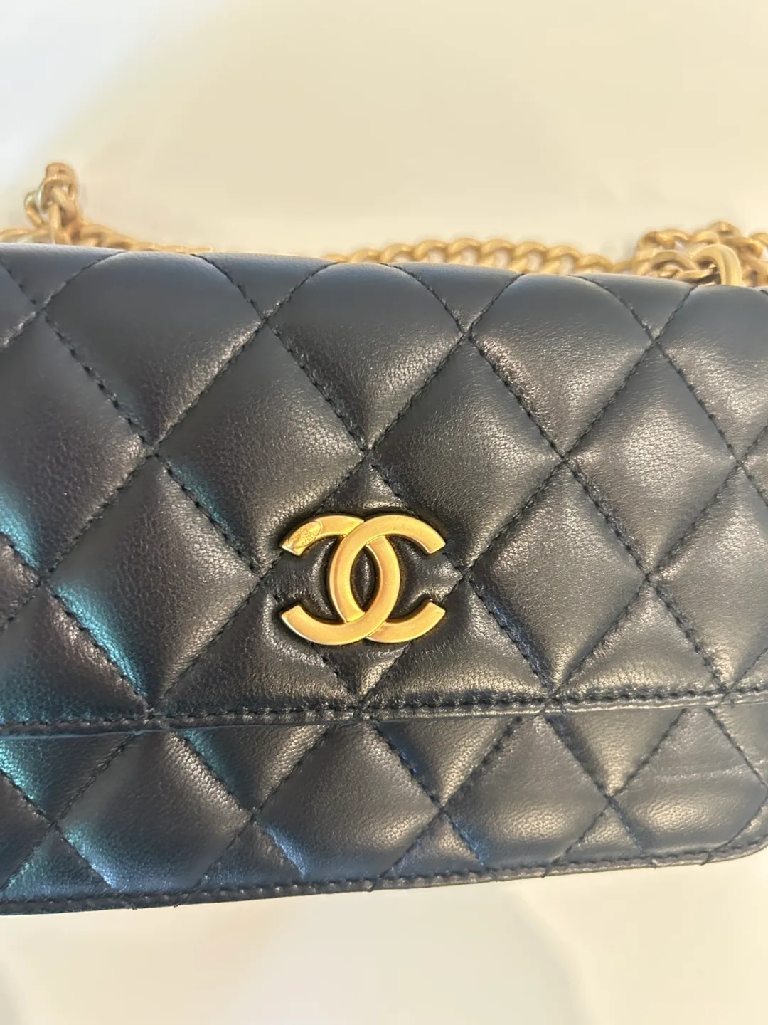 Chanel Lambskin Wallet on Chain, Adjustable Chain length Handbag thumbnail