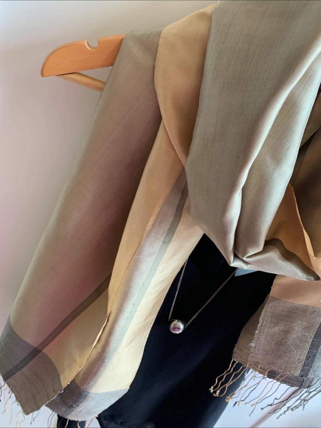 ✨Silk Scarf with Fringes image indicator(6)