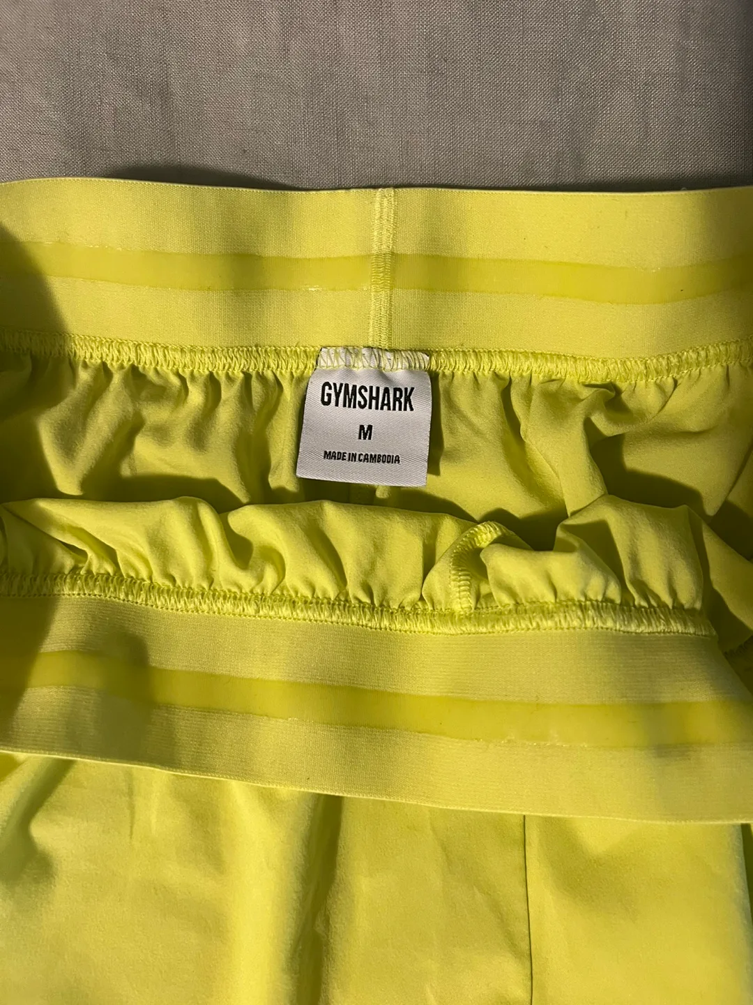 Gymshark flowy shorts - size medium image indicator(3)