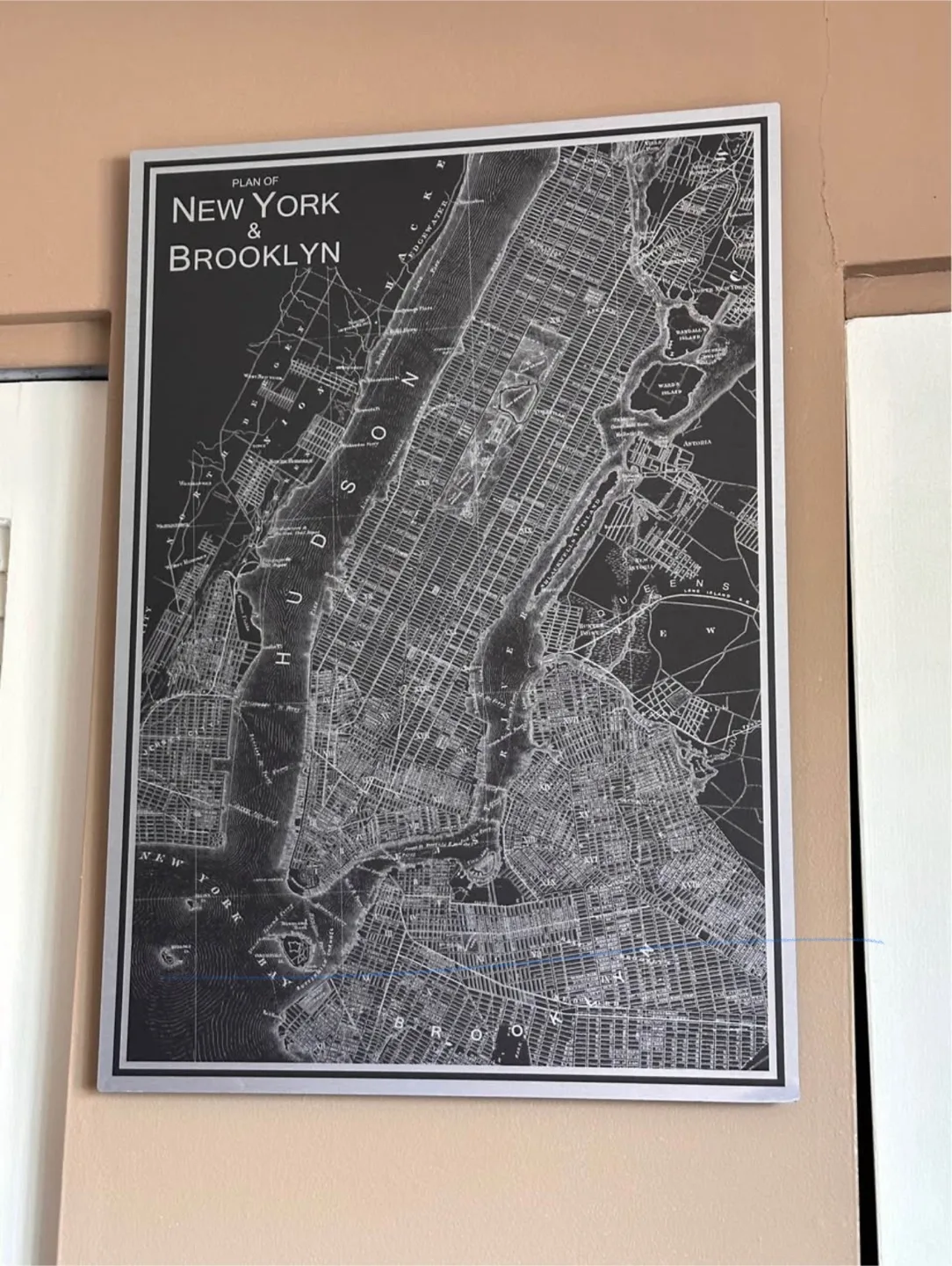 New York & Brooklyn Map thumbnail