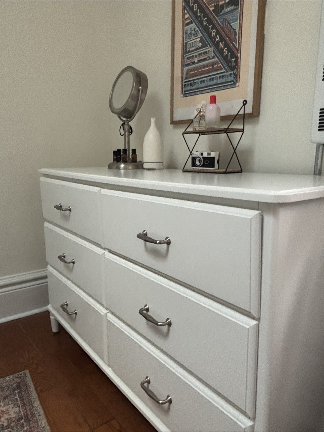 White 6-Drawer Dresser (IKEA tyssedal) - photo 2