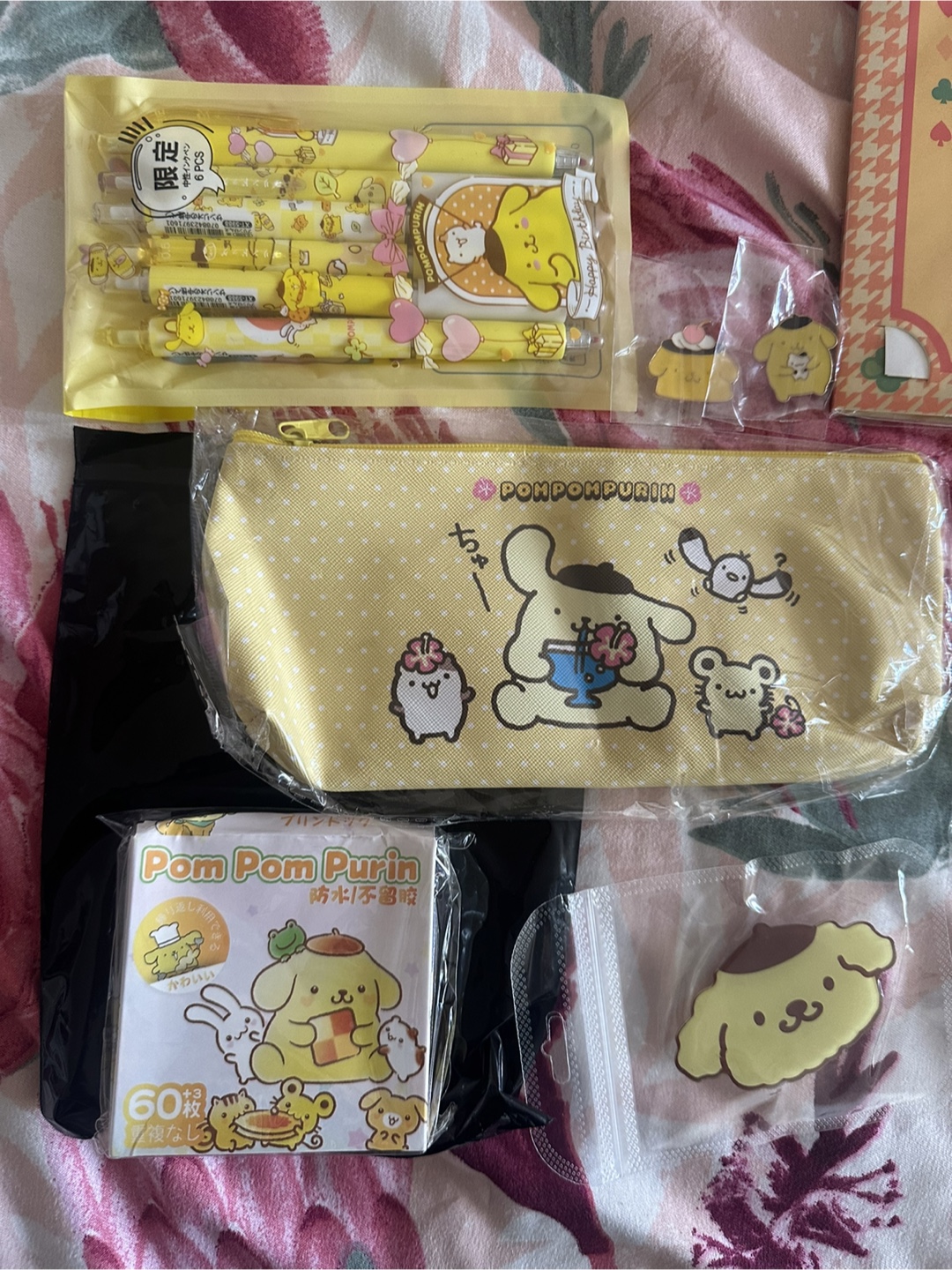 Cute Pompompurin School Supplies Set Kawaii Office - photo 2