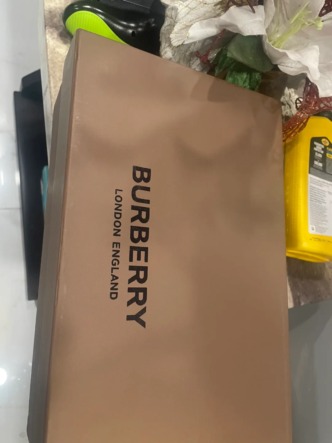 Burberry Check Sneakers - New in Box! thumbnail