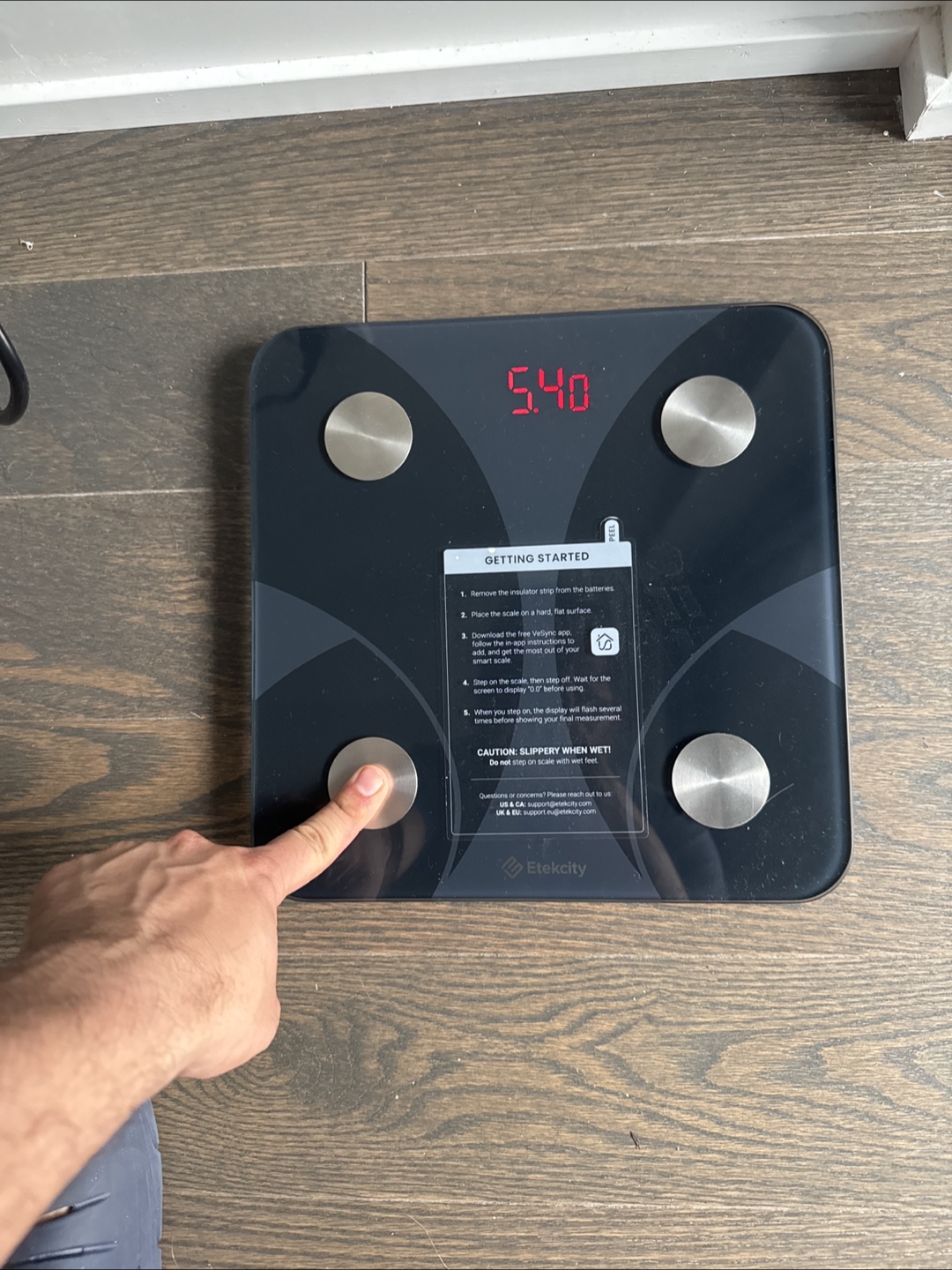 Etekcity Smart Fitness Scale - photo 3
