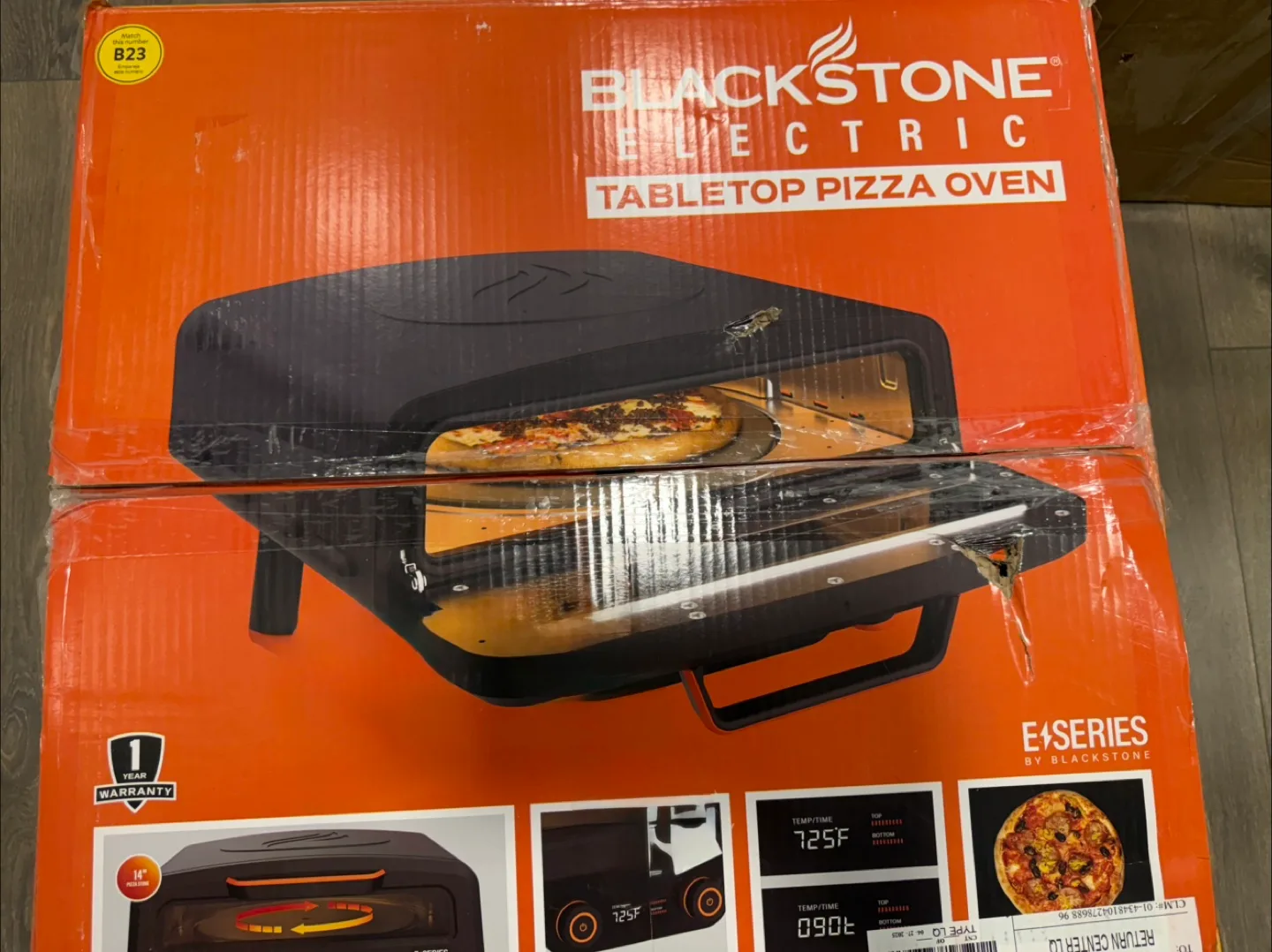 Blackstone Electric Tabletop Pizza Oven - New in Box! thumbnail
