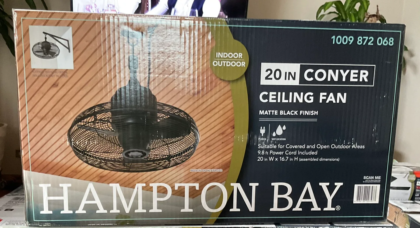 Conyer 18 in. Indoor/Wet Outdoor 3-Speed Fan thumbnail