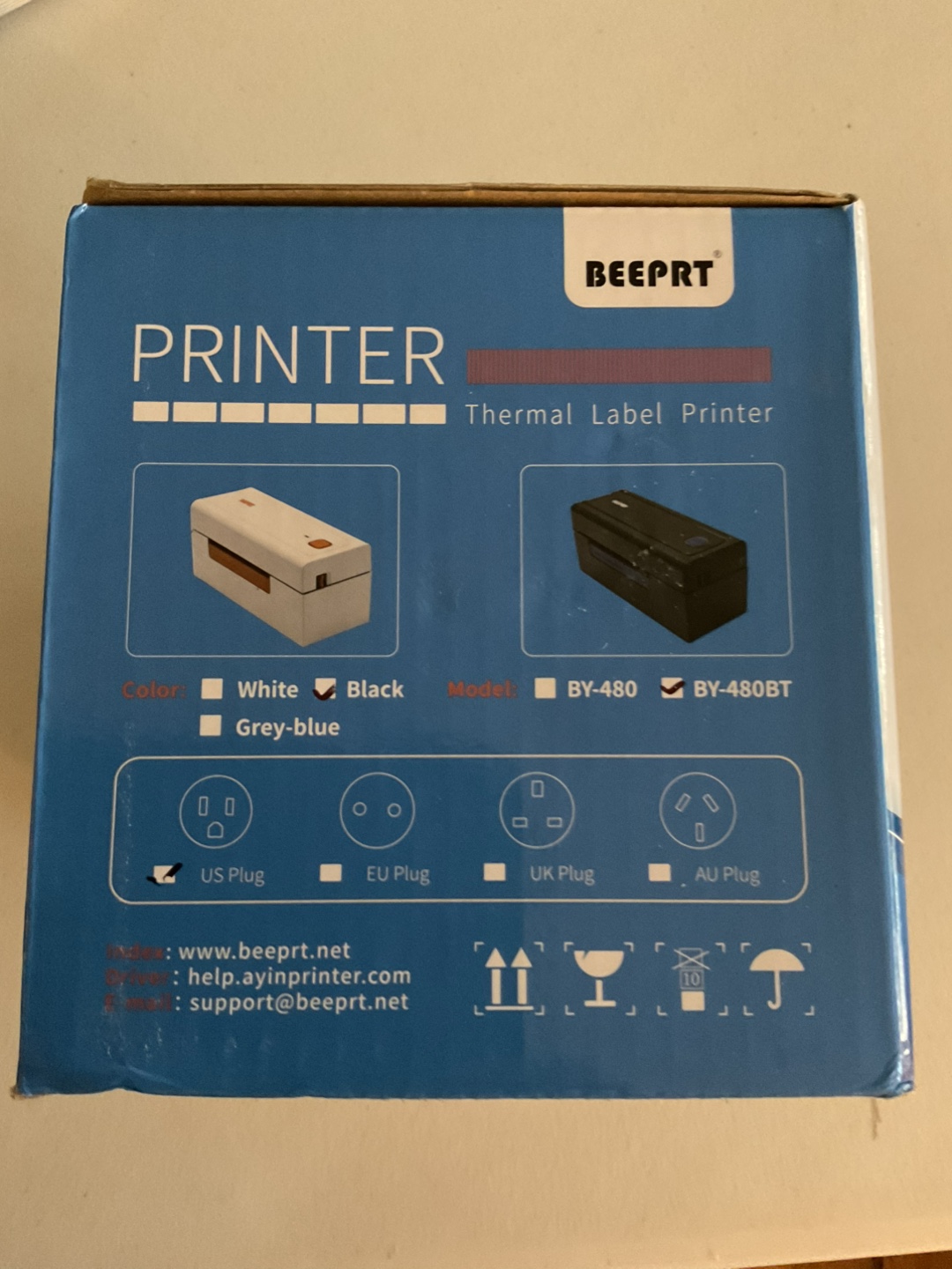 BEEPRT BY-480BT Thermal Label Printer - New in Box! - photo 3