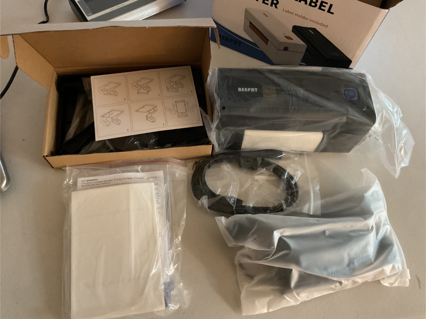 BEEPRT BY-480BT Thermal Label Printer - New in Box! - photo 4
