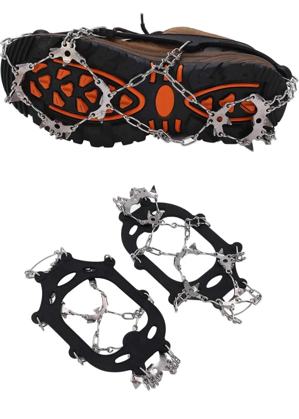 Crampons Ice Cleats Traction Grips image indicator(5)