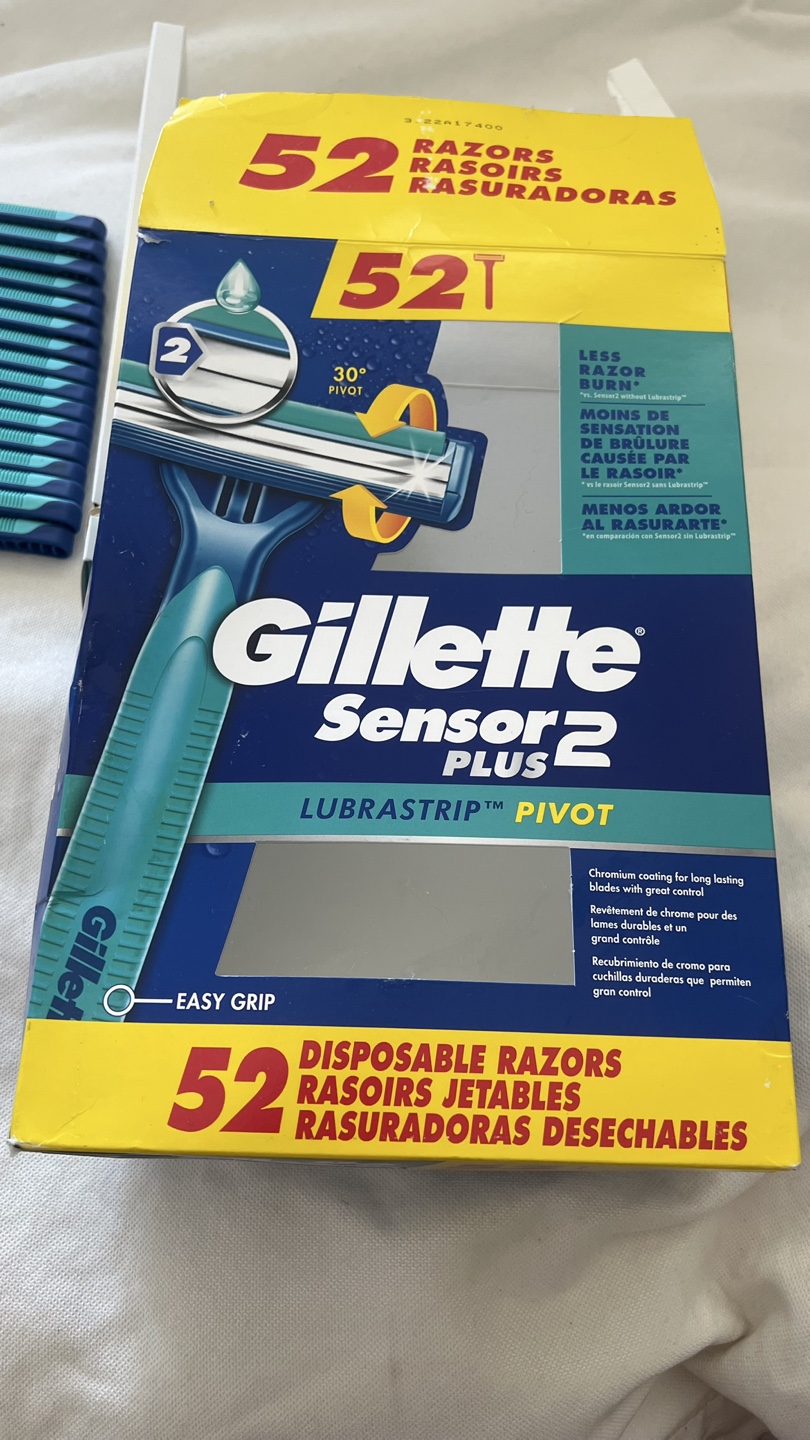 Gillette Sensor2 Plus Pivot Disposable Razors