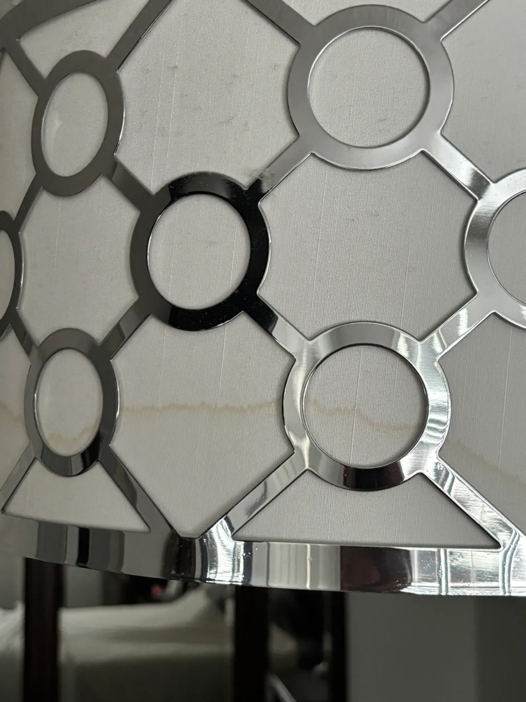 Drum Pendant Light - Silver Finish thumbnail