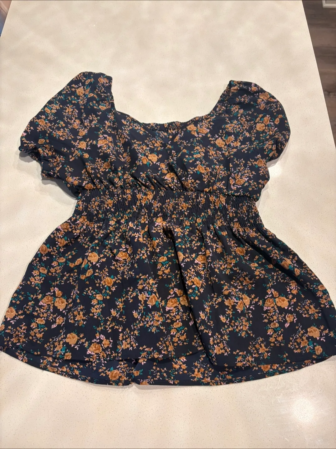 SHEIN Floral Print Top thumbnail
